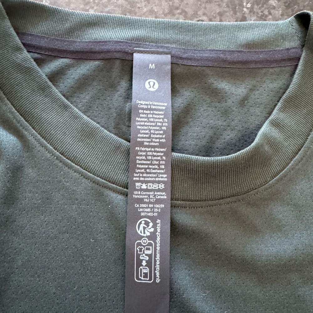 lululemon athletica Green Men's Tank Top
